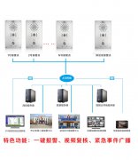 獅子王校園可視對(duì)講一鍵報(bào)警主機(jī)助力校園安保